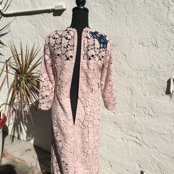 Escada couture lace cocktail dress size 36 - Picture 14 of 15